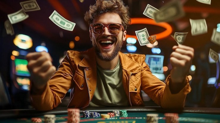 Pengguna membaca syarat bonus bsdslot